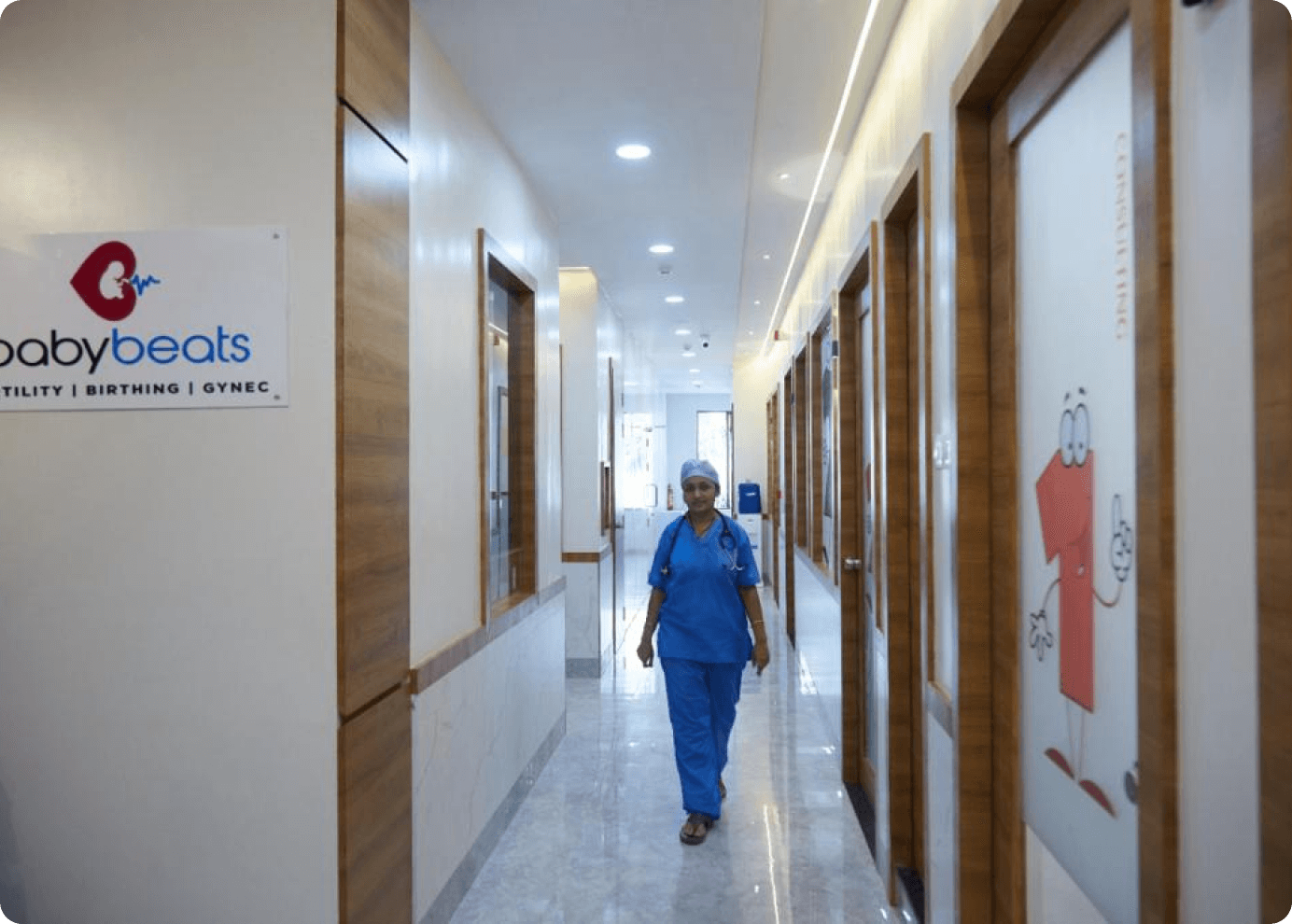 Reception area at Dr. Shital Jadhav IVF Clinic Mumbai